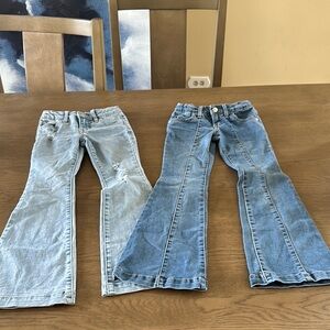 Stylish Blue Girls Jeans